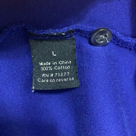 Men’s Blue Polo Shirt - Picture 8 of 8